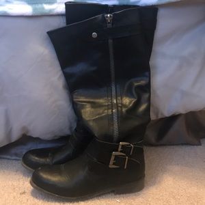 Madden girl tall black boots